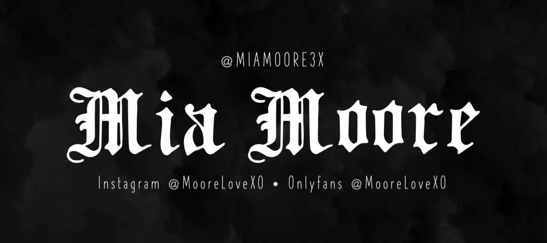 Mia Moore OnlyFans header