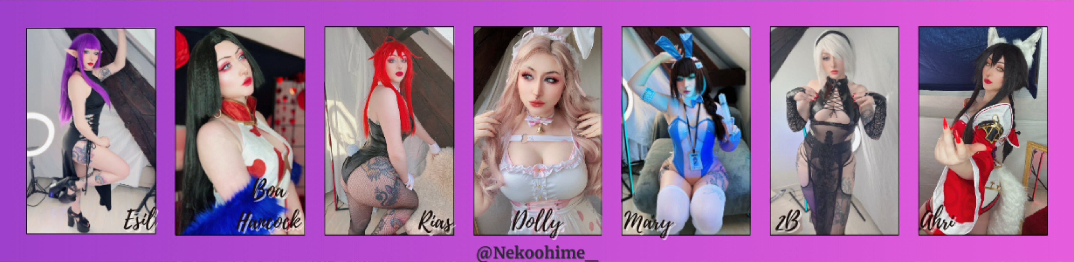 Nekoohime 🍥 Free Cosplay Feed OnlyFans header
