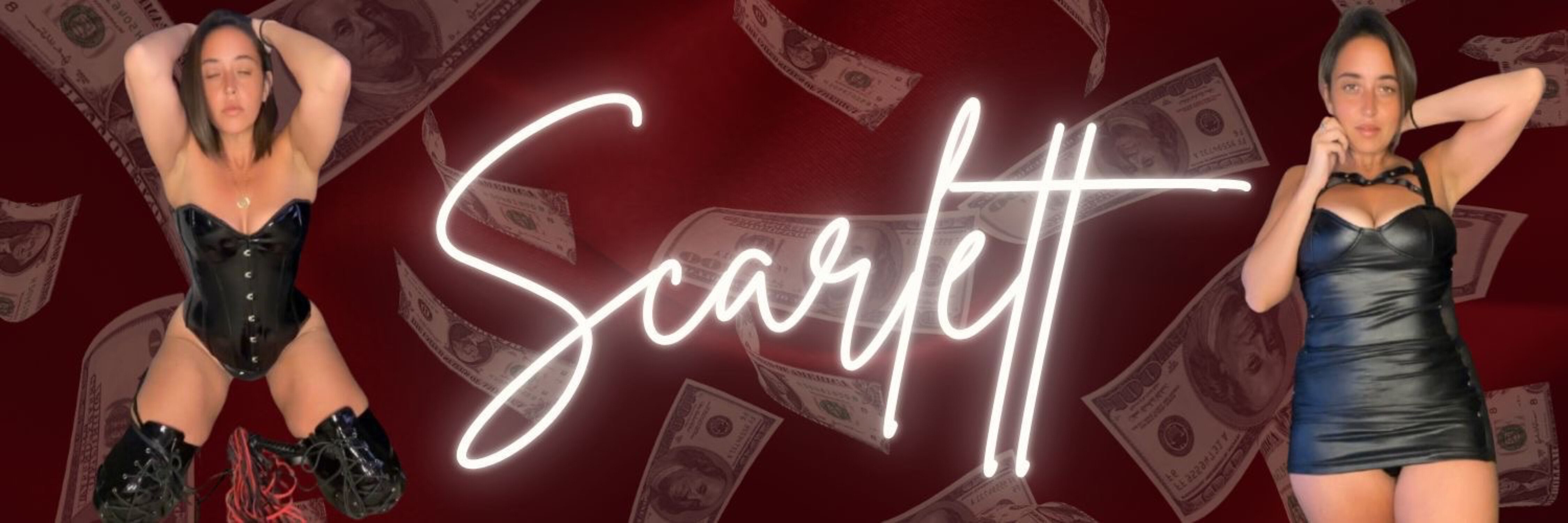 Obey Scarlett OnlyFans header