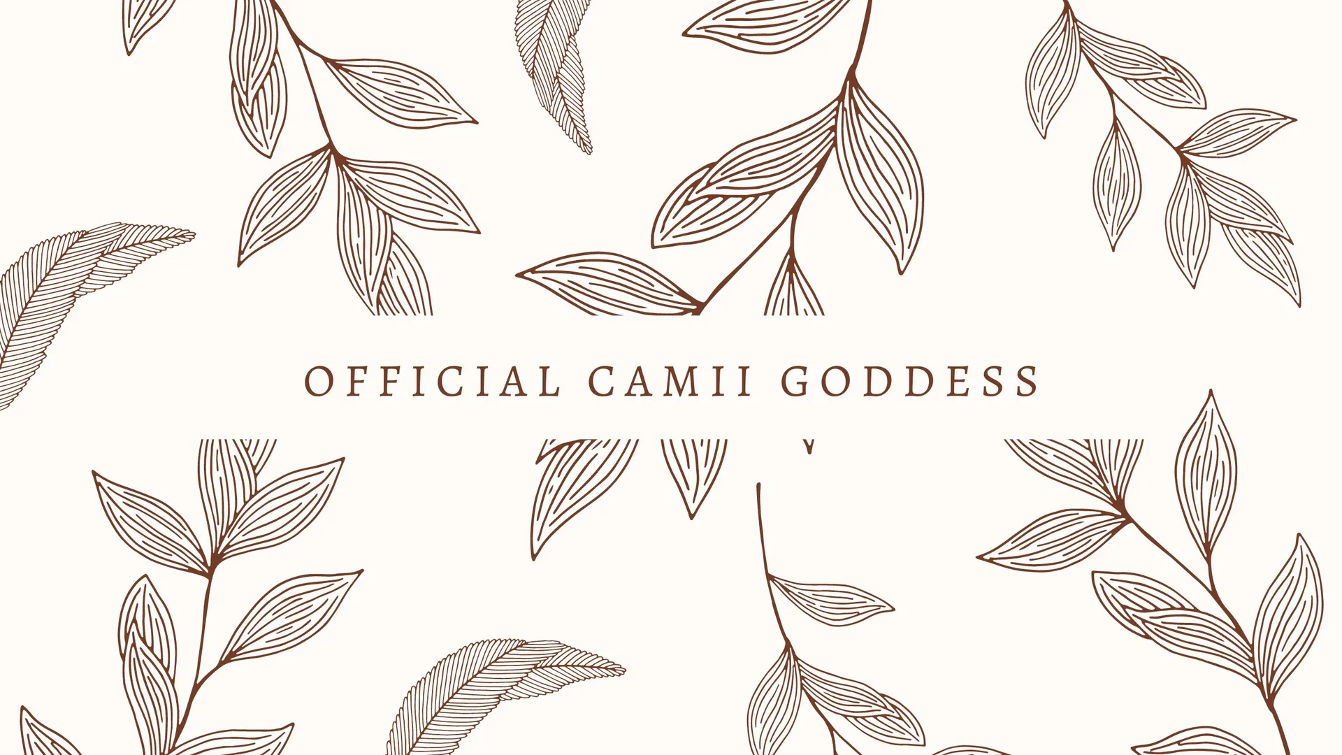 Camii Goddess OnlyFans header