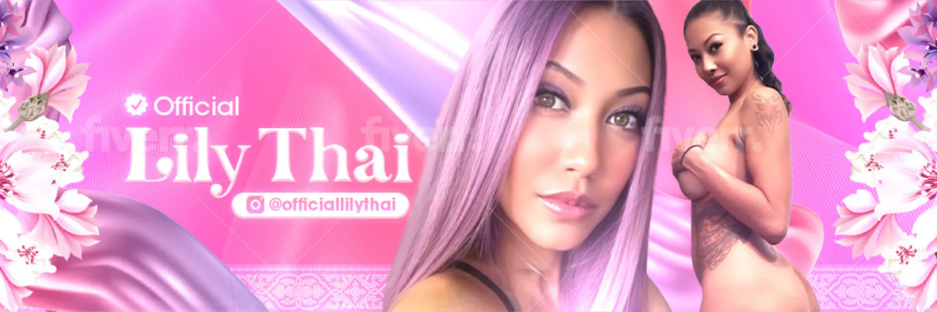 Lily Thai OnlyFans header
