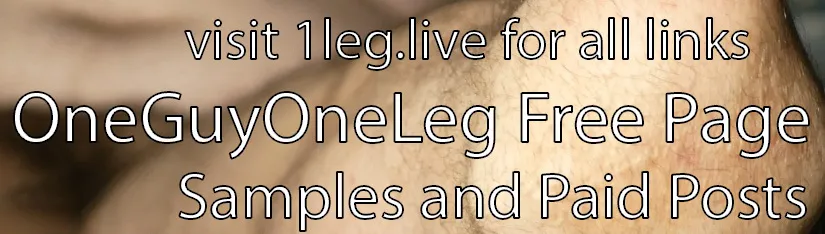 One Leg Extreme Videos Sexy Amputee Star OnlyFans header