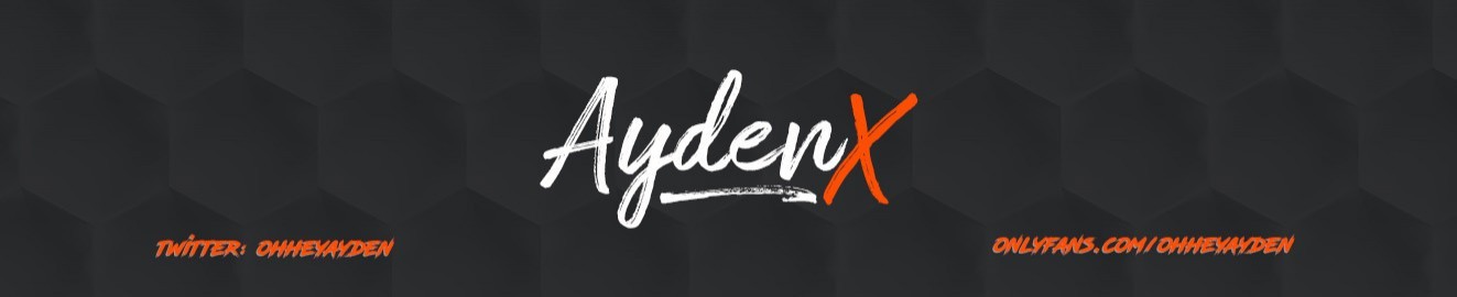 Ayden X OnlyFans header