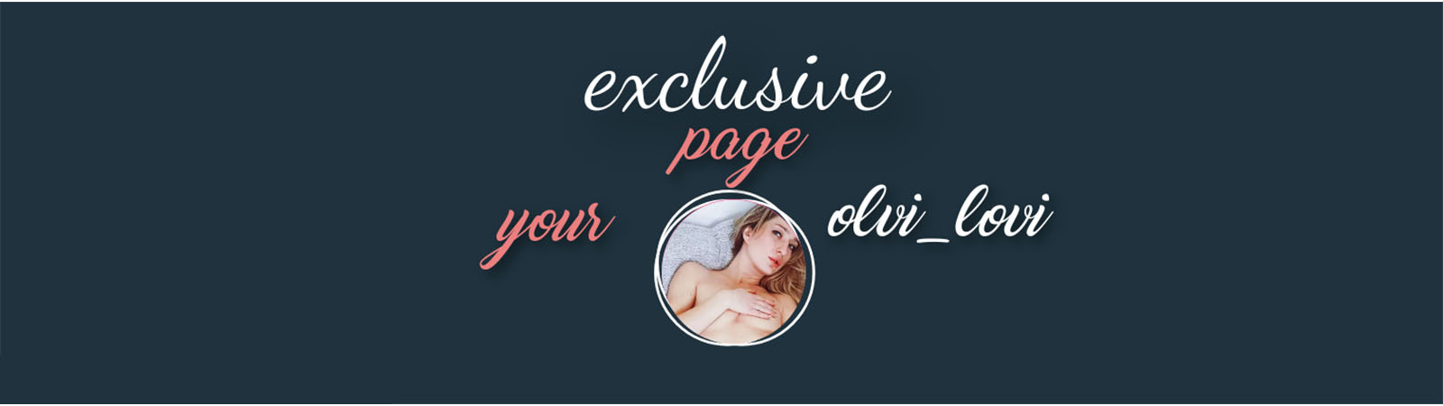 Olvi Lovi - exclusive page OnlyFans header