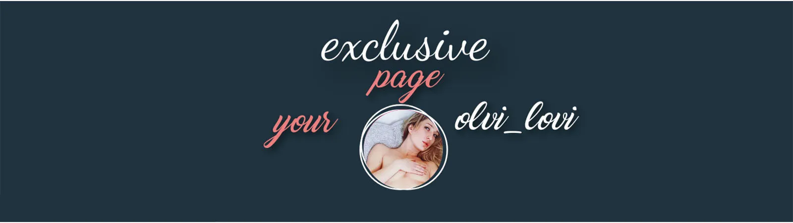 Olvi Lovi - exclusive page OnlyFans header