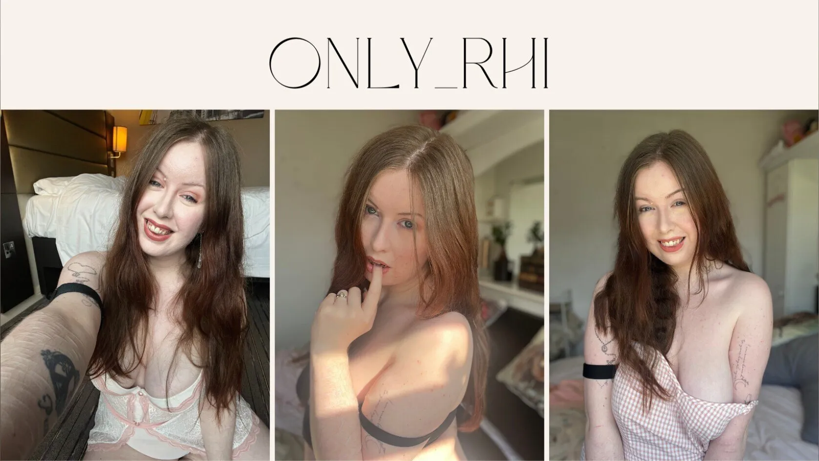 Rhi ♡ NAUGHTY GFE OnlyFans header
