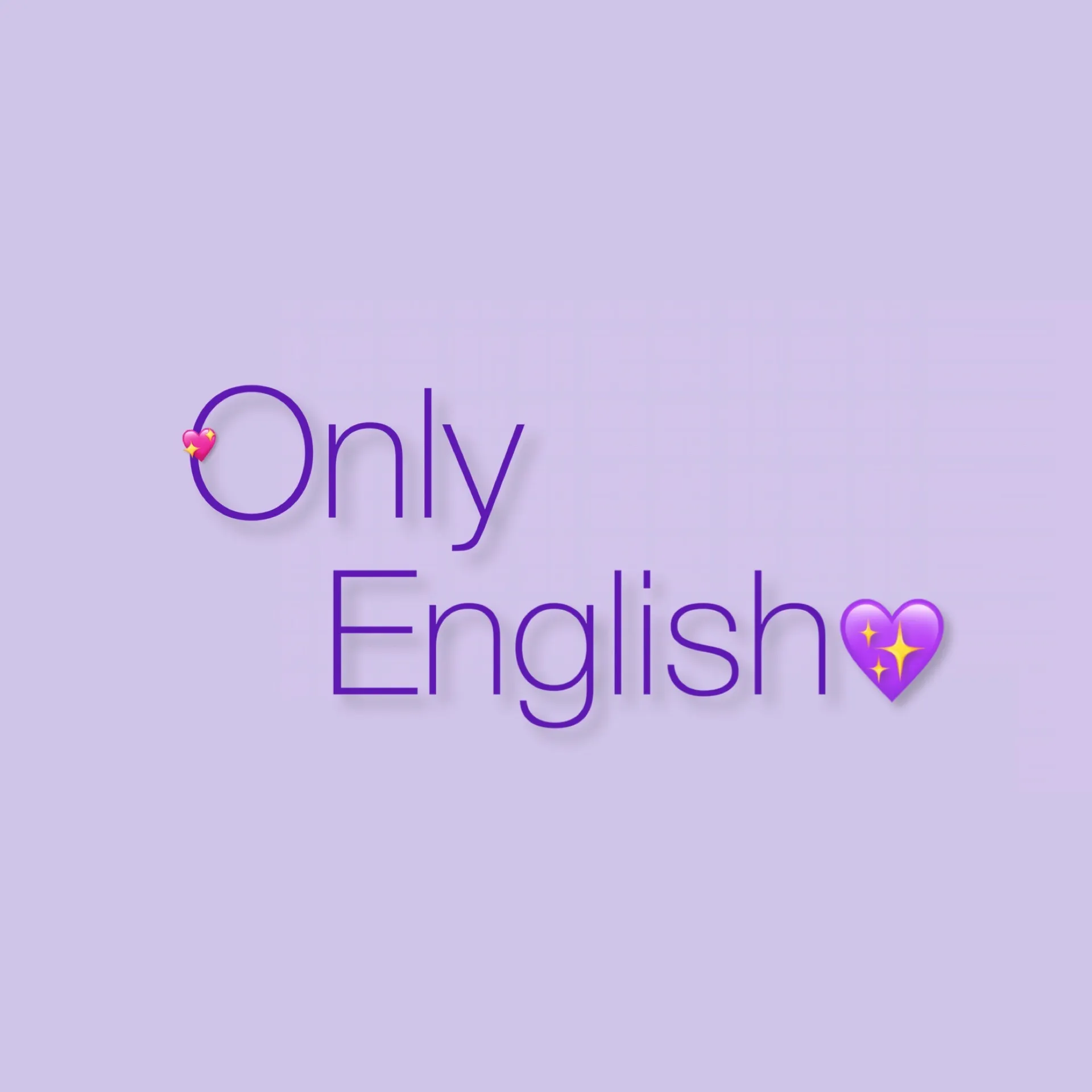 OnlyEnglish💖