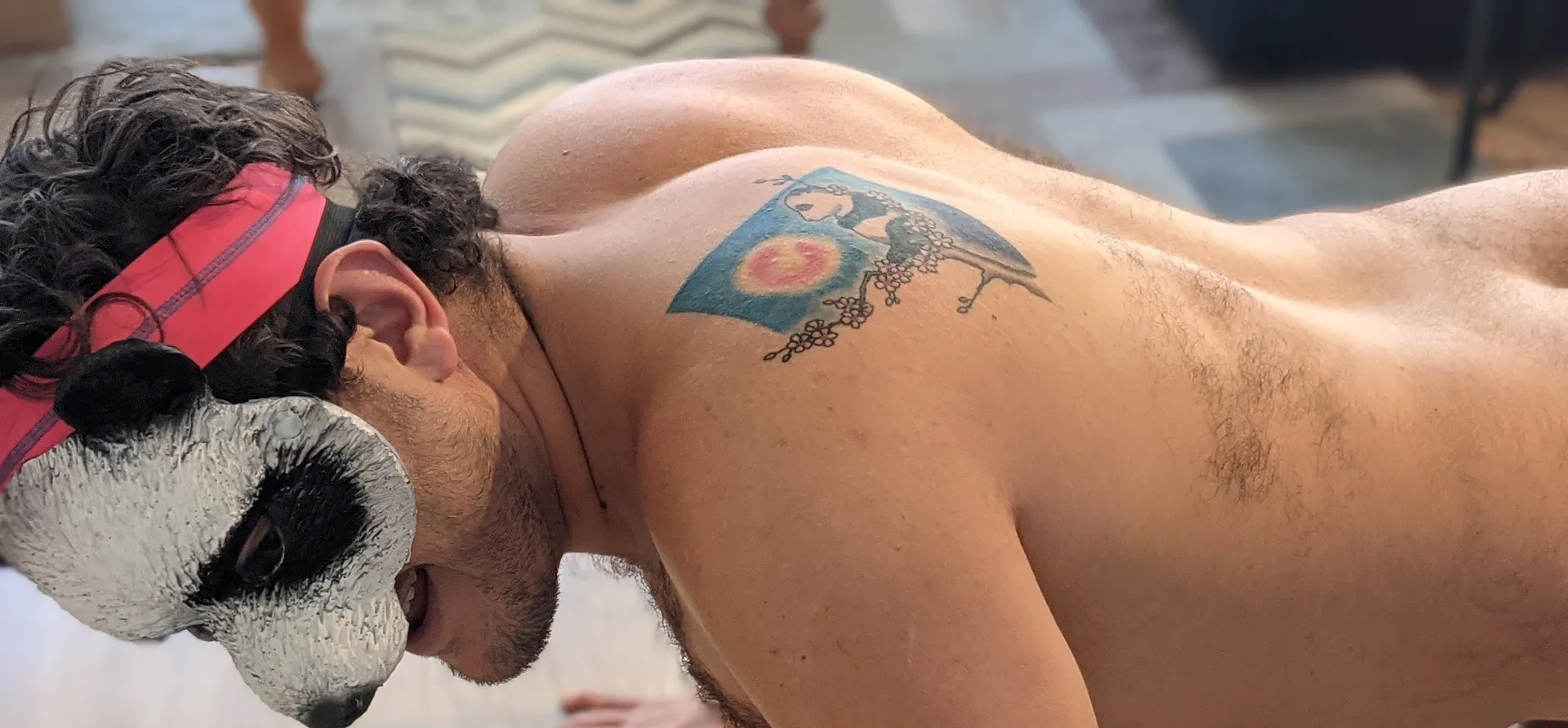 Sweaty Sexy Panda OnlyFans header