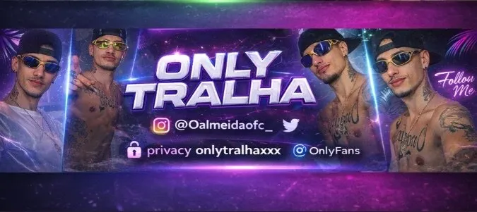 Only Tralha 🔞 OnlyFans header