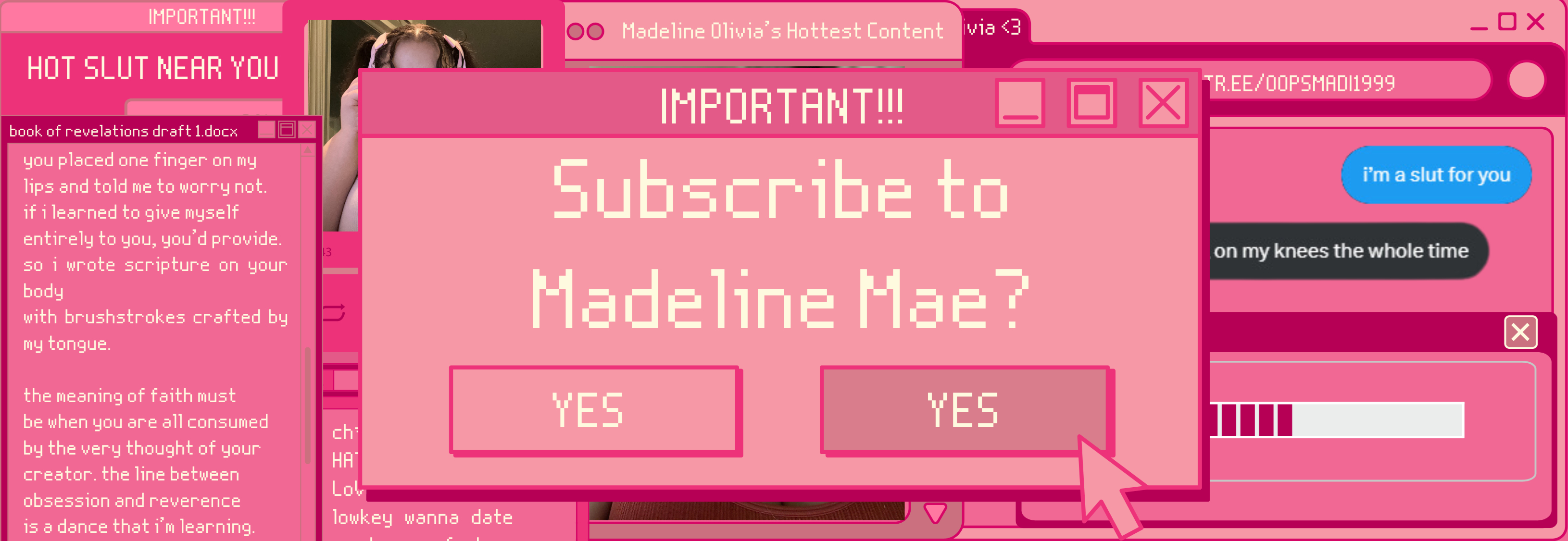 ˖⁺‧₊˚♡˚₊‧⁺˖ Madeline Mae ˖⁺‧₊˚♡˚₊‧⁺˖ OnlyFans header