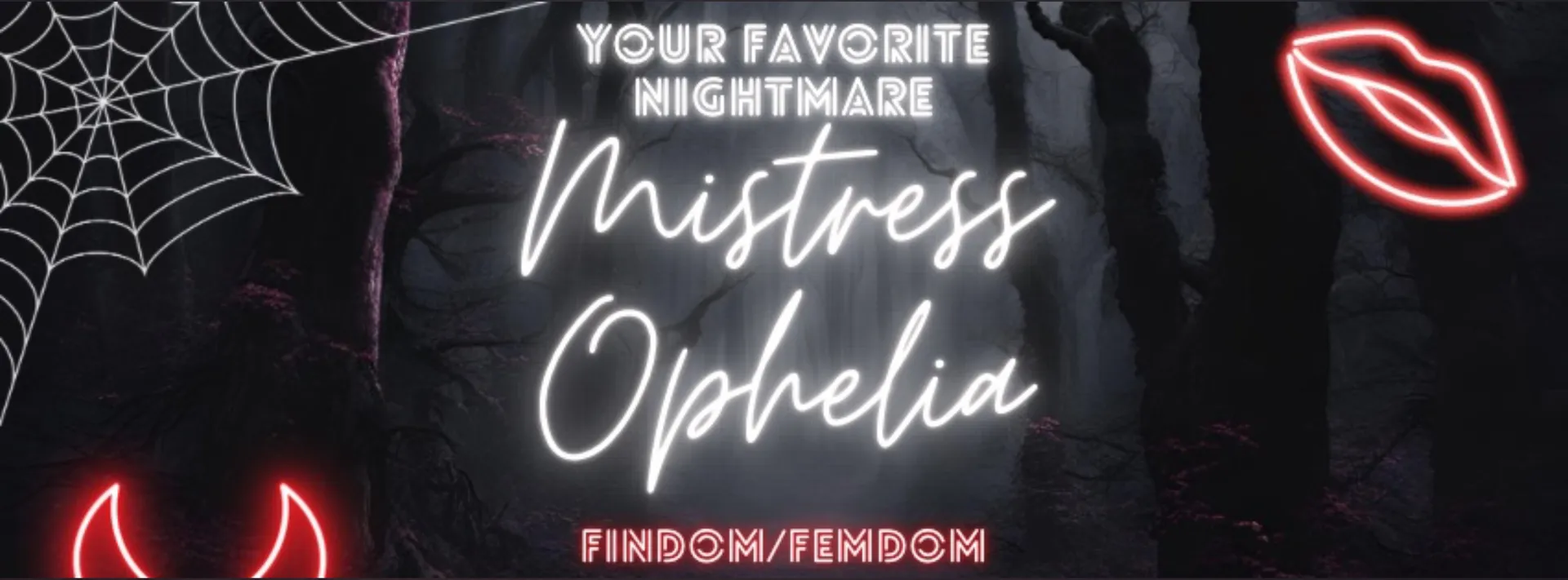 Ophelia Addams OnlyFans header