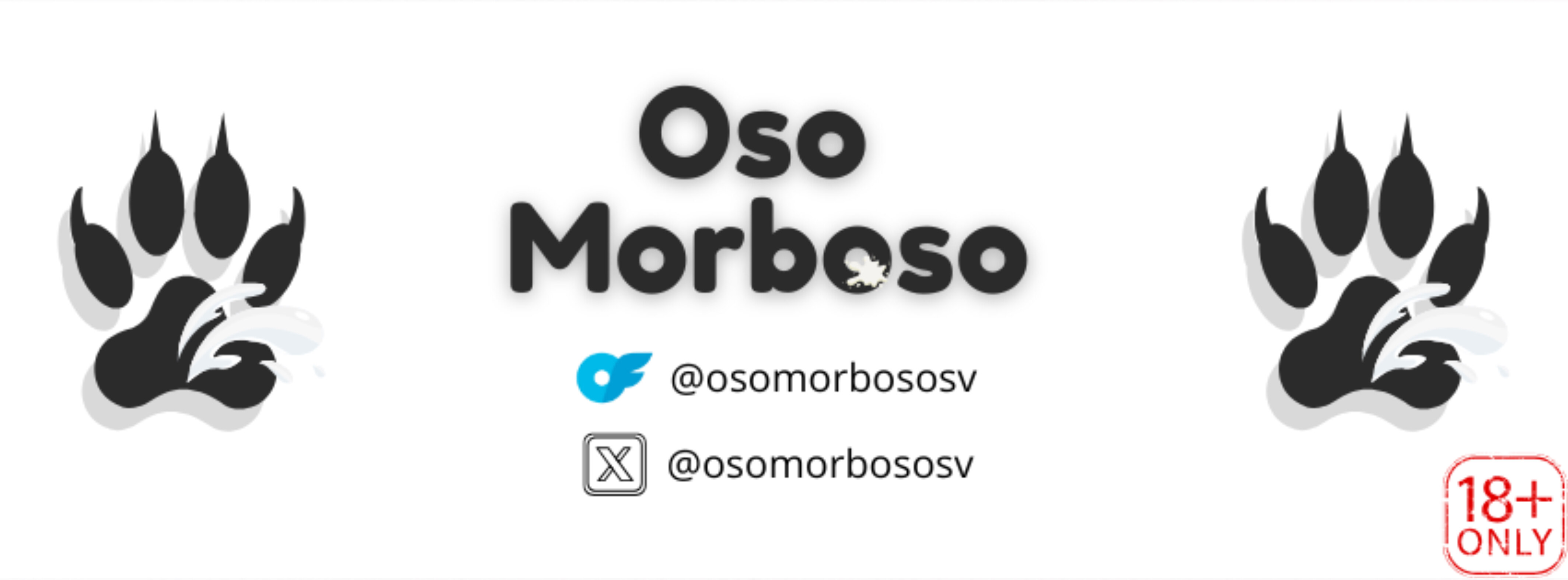 Oso Morboso OnlyFans header