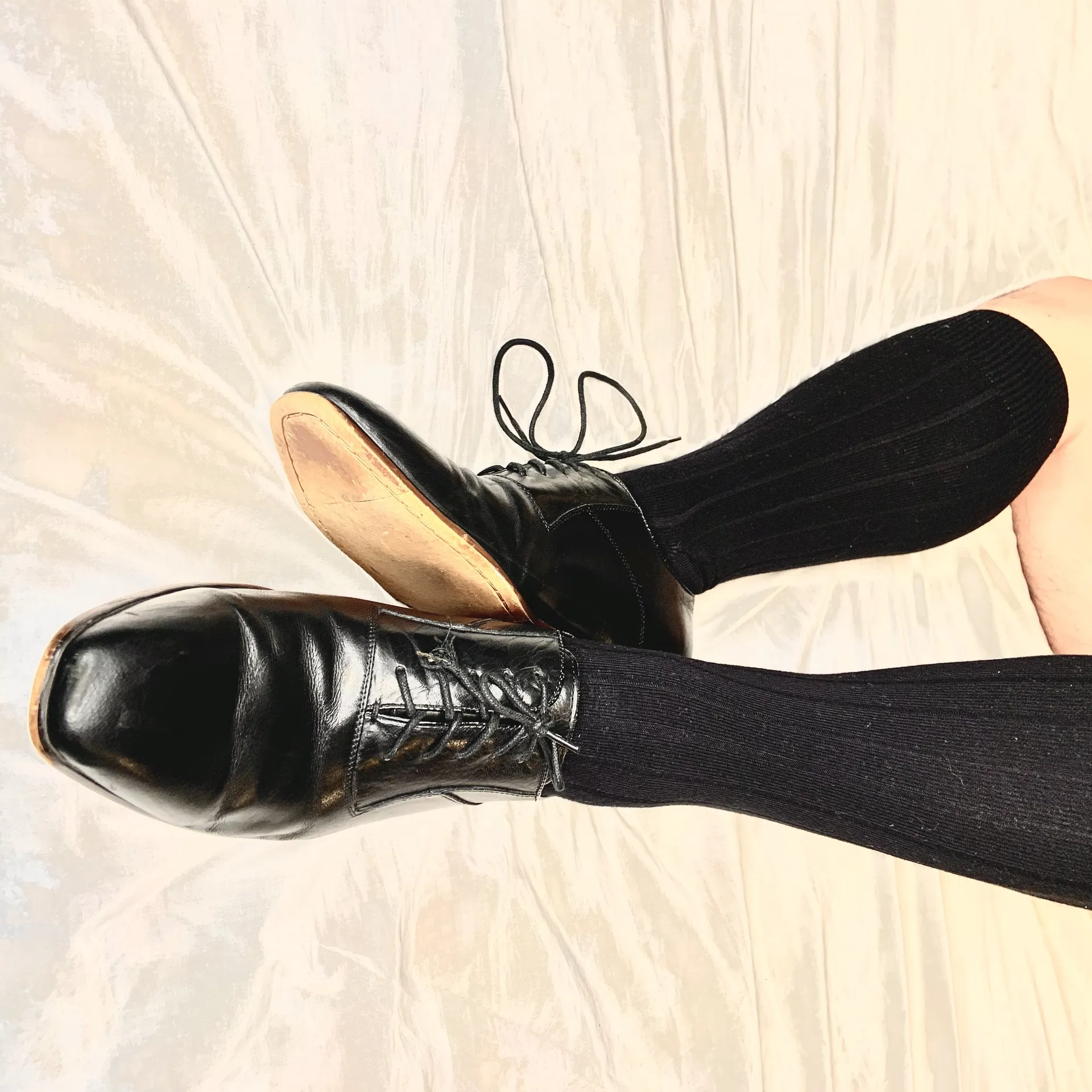 Dress socks and 4skin OnlyFans header