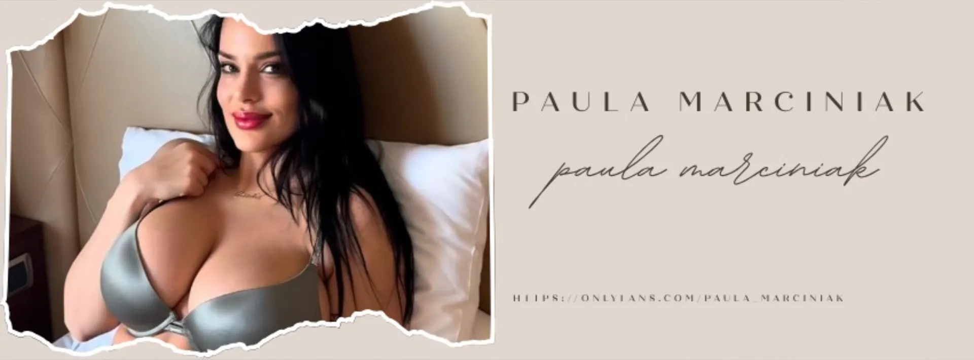 PAULA MARCINIAK OnlyFans header