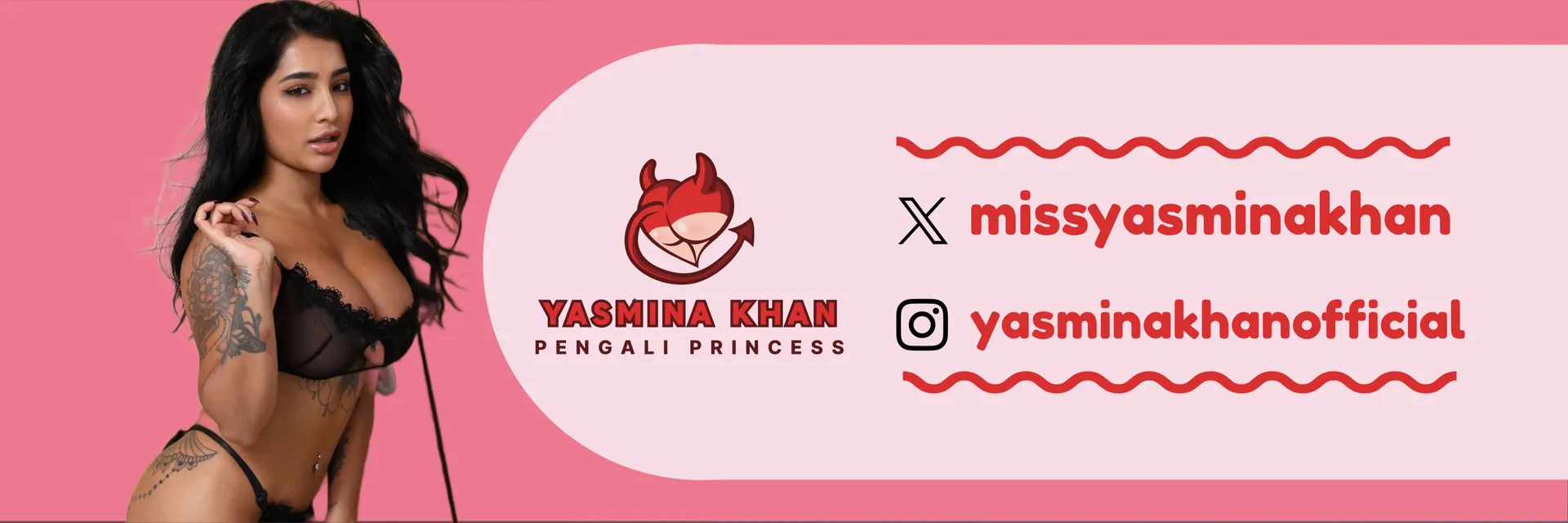 Yasmina Khan 💘 OnlyFans header