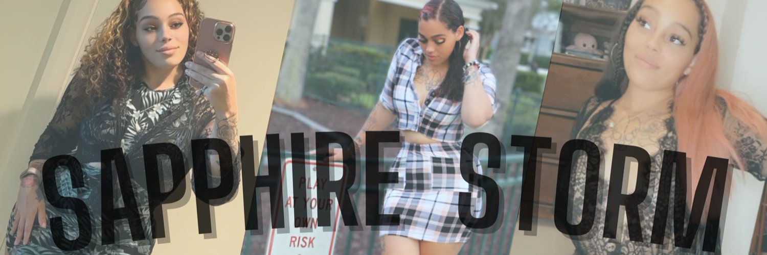 Sapphire Storm ⛈ OnlyFans header