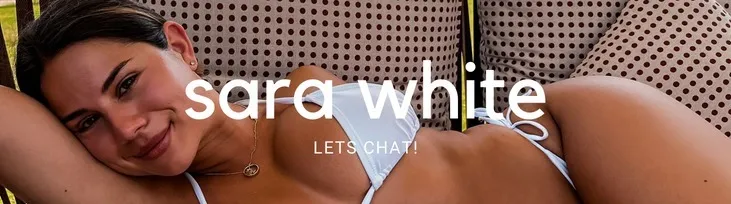 Sara White OnlyFans header
