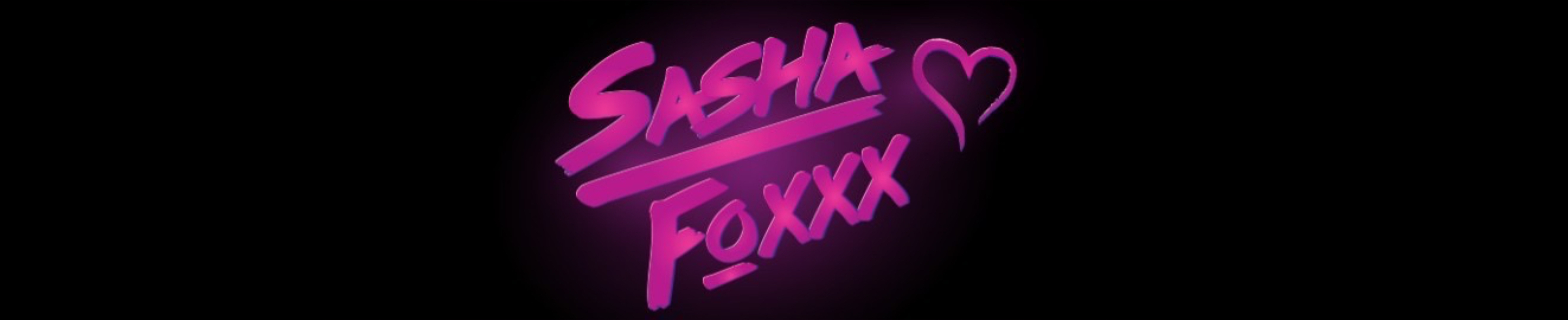 TheSashaFoxxx OnlyFans header