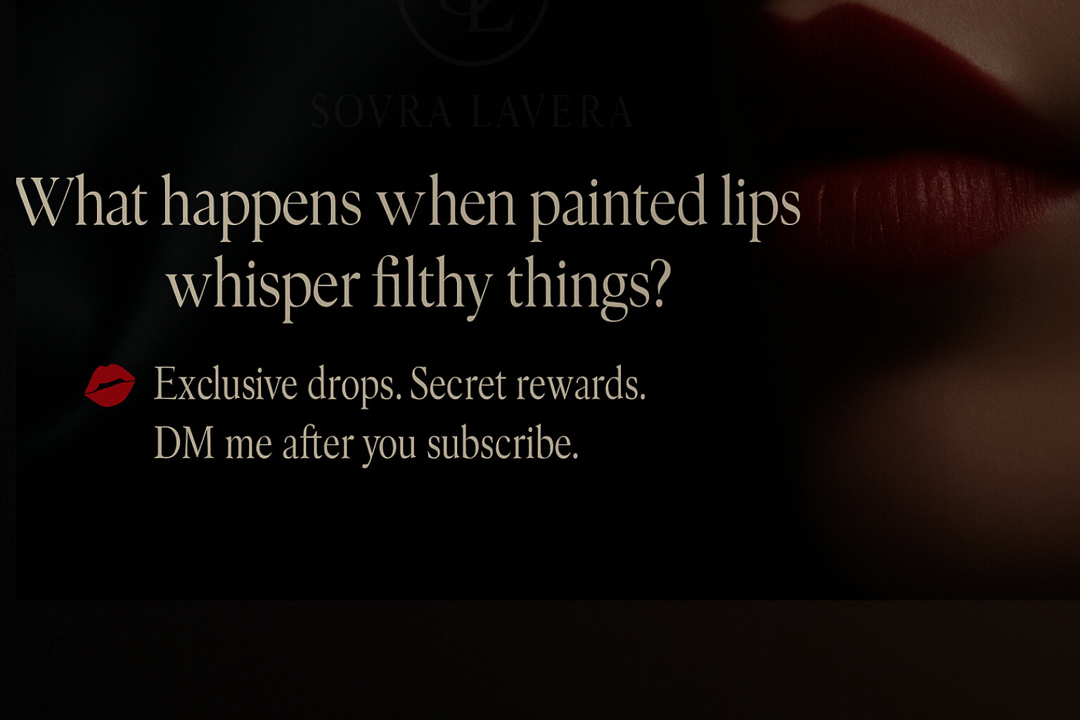 🌹Sovra Lavera🌹 OnlyFans header