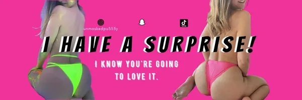 💗🥷 Unmasked Pu55y 🐱💗 OnlyFans header