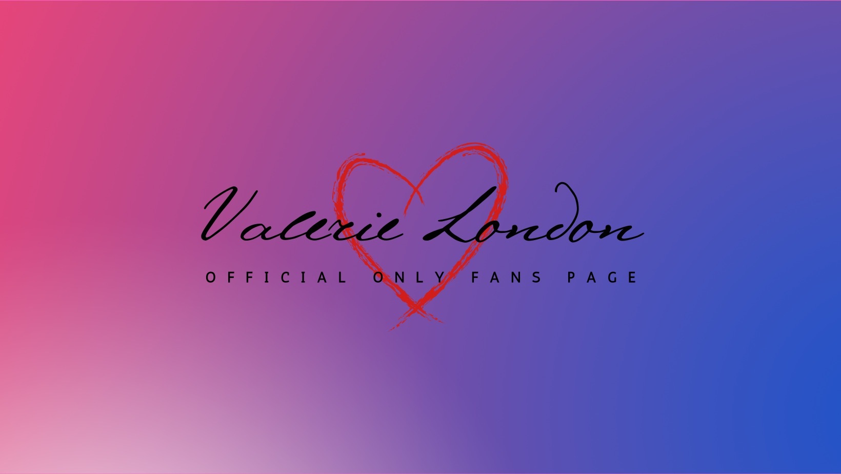 Valerie London OnlyFans header