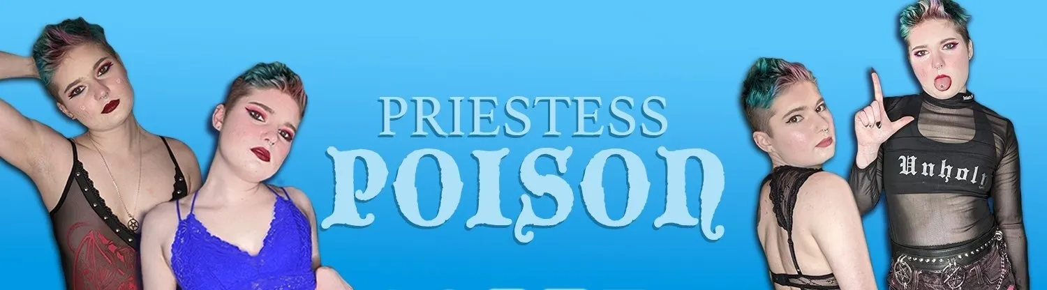 Vampire Priestess Poison OnlyFans header