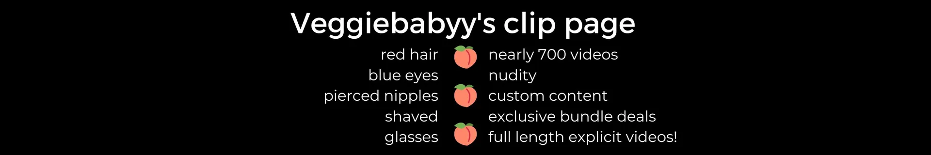 veggiebabyy📸 OnlyFans header