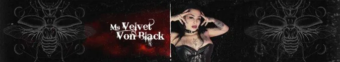Velvet Von Black OnlyFans header