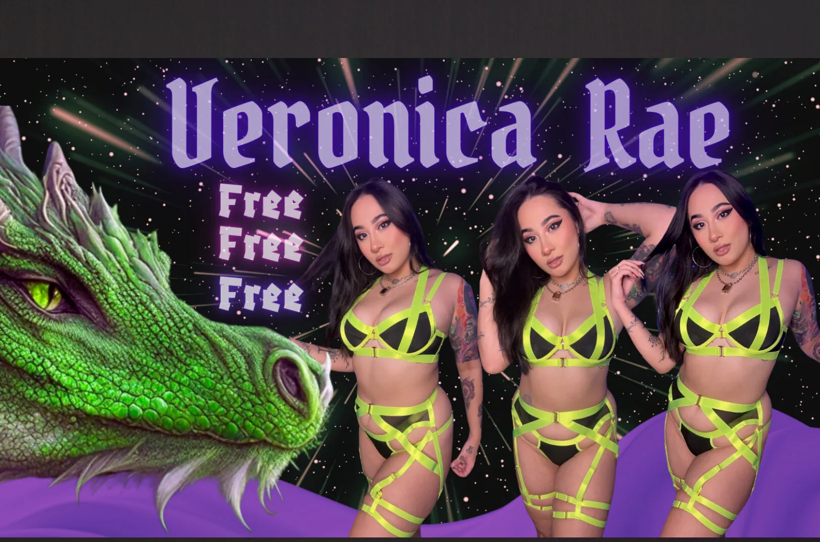 Veronica Rae OnlyFans header