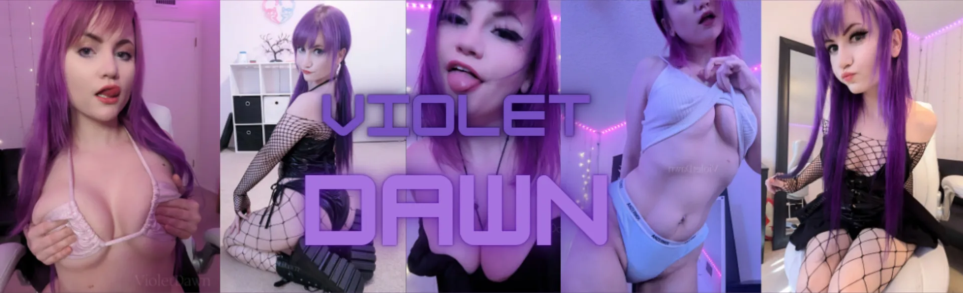 Violet Dawn OnlyFans header