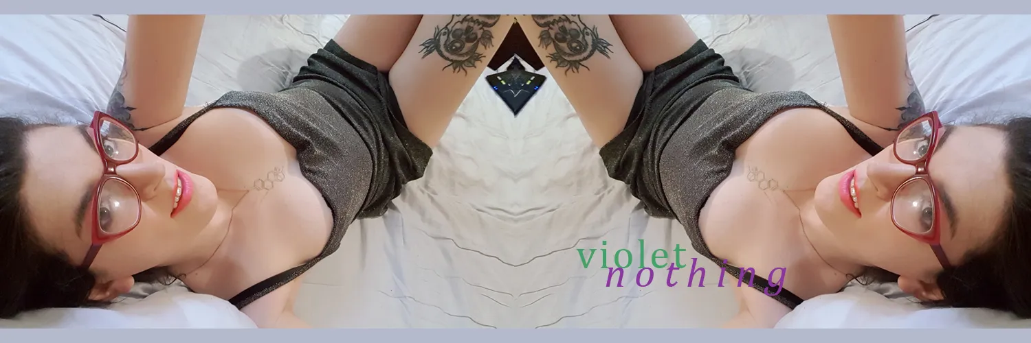 violet nothing OnlyFans header