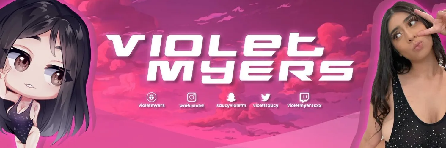 Violet Myers OnlyFans header