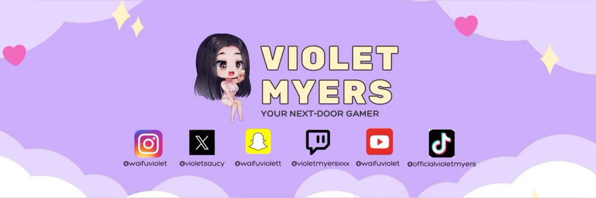 Violet Myers TV OnlyFans header