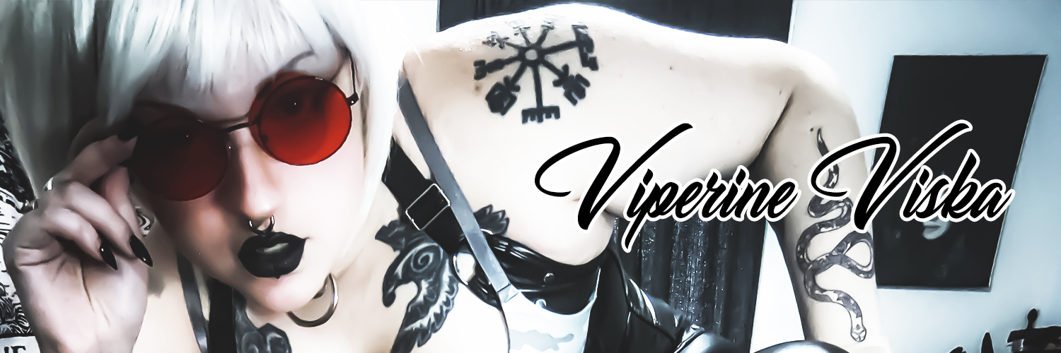 Viperine Viska OnlyFans header