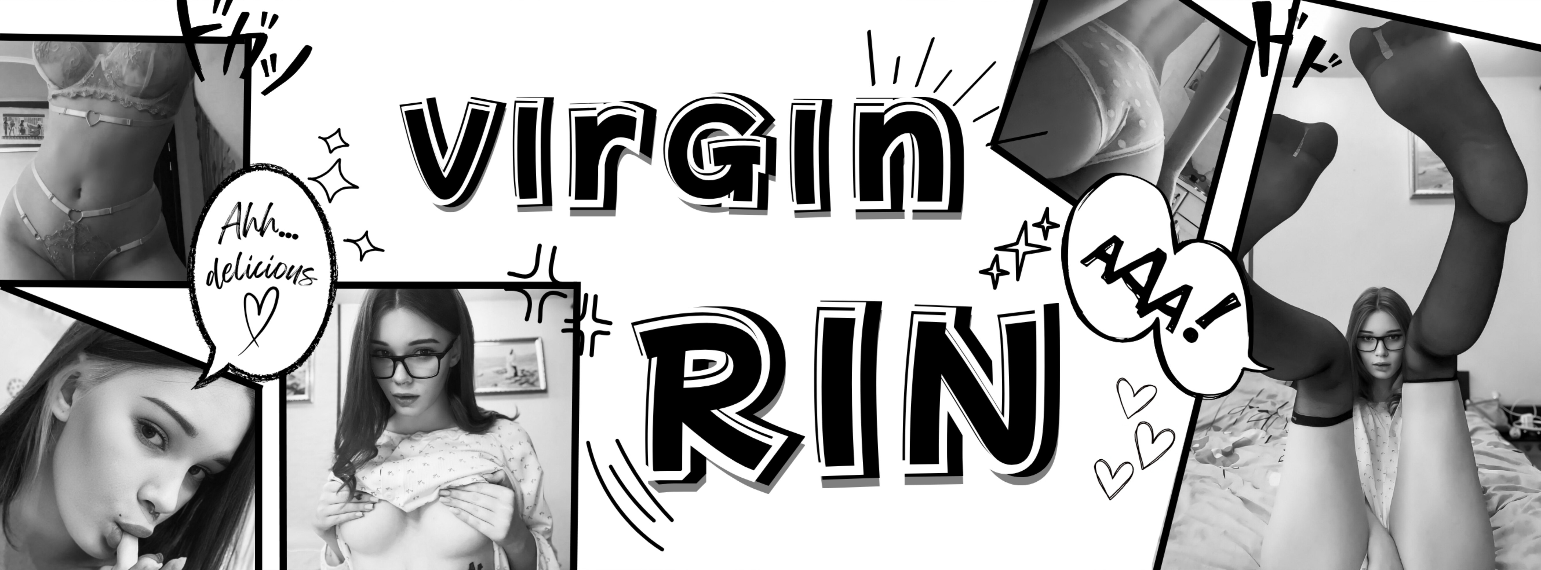 Virgin Rin OnlyFans header
