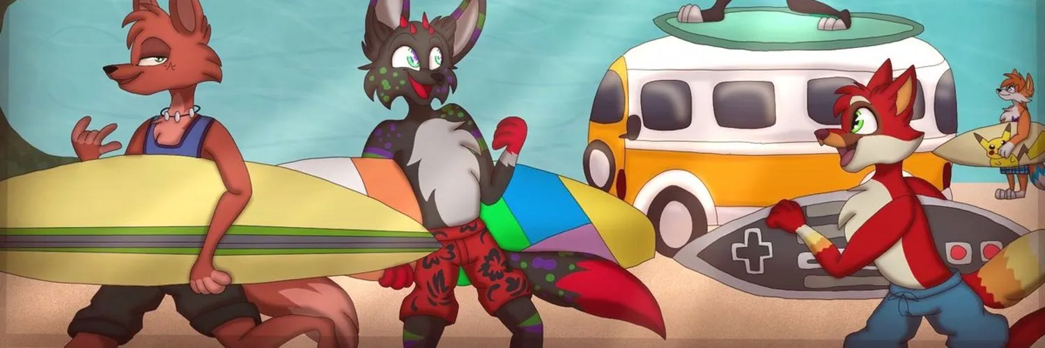 candy corn wolf dog OnlyFans header