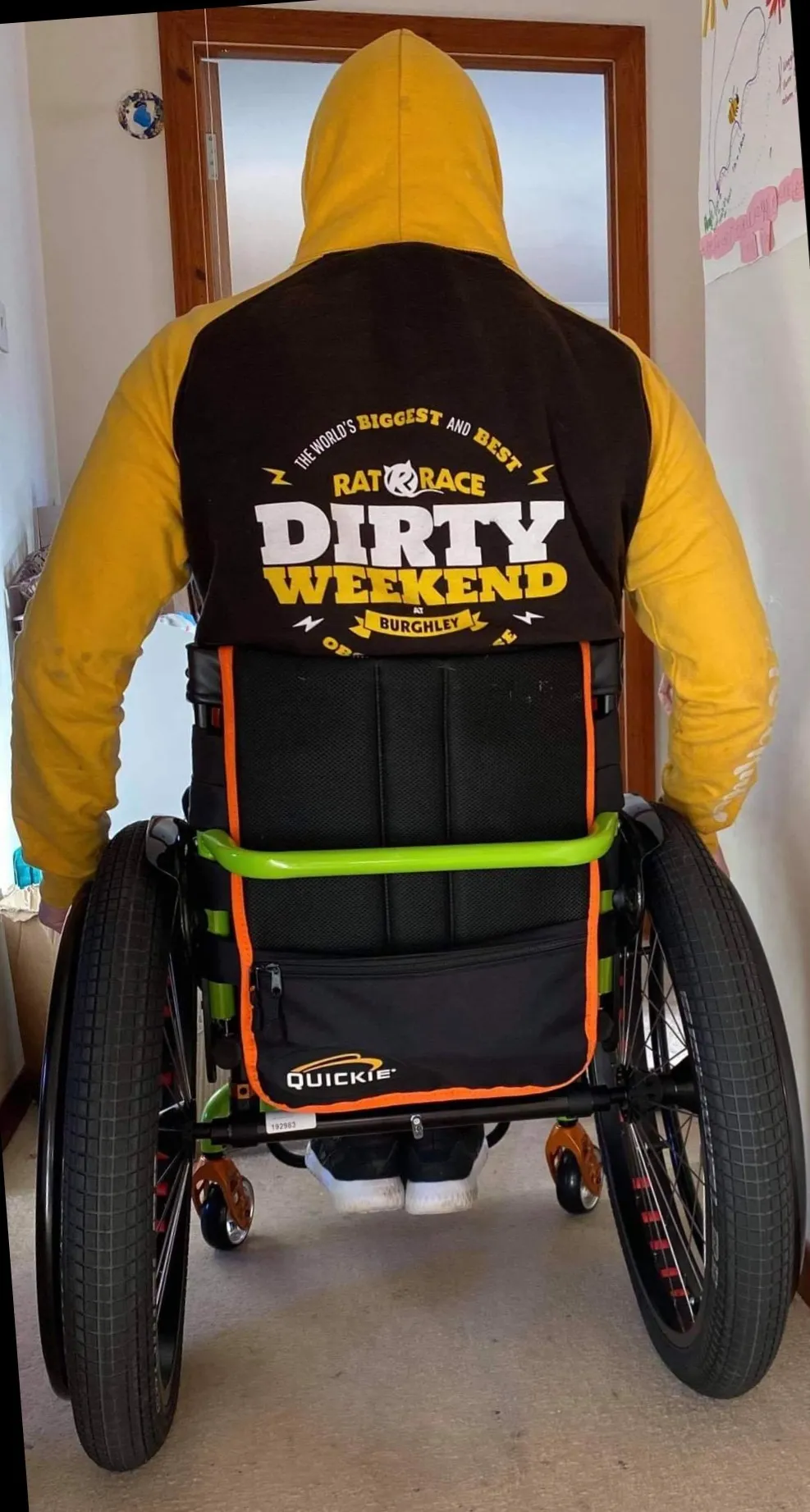 Wheelchair wonder quadriplegic