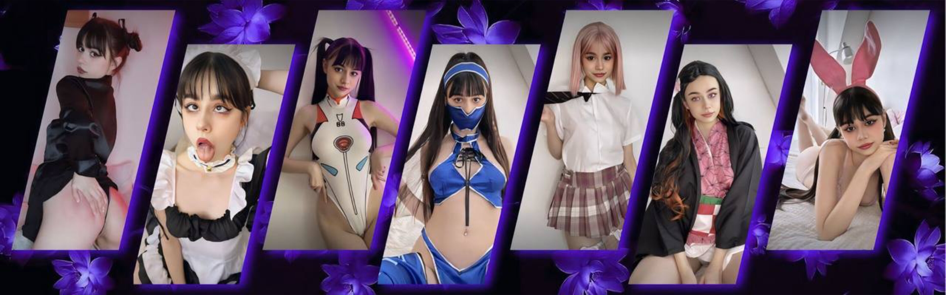 White Sakura OnlyFans header