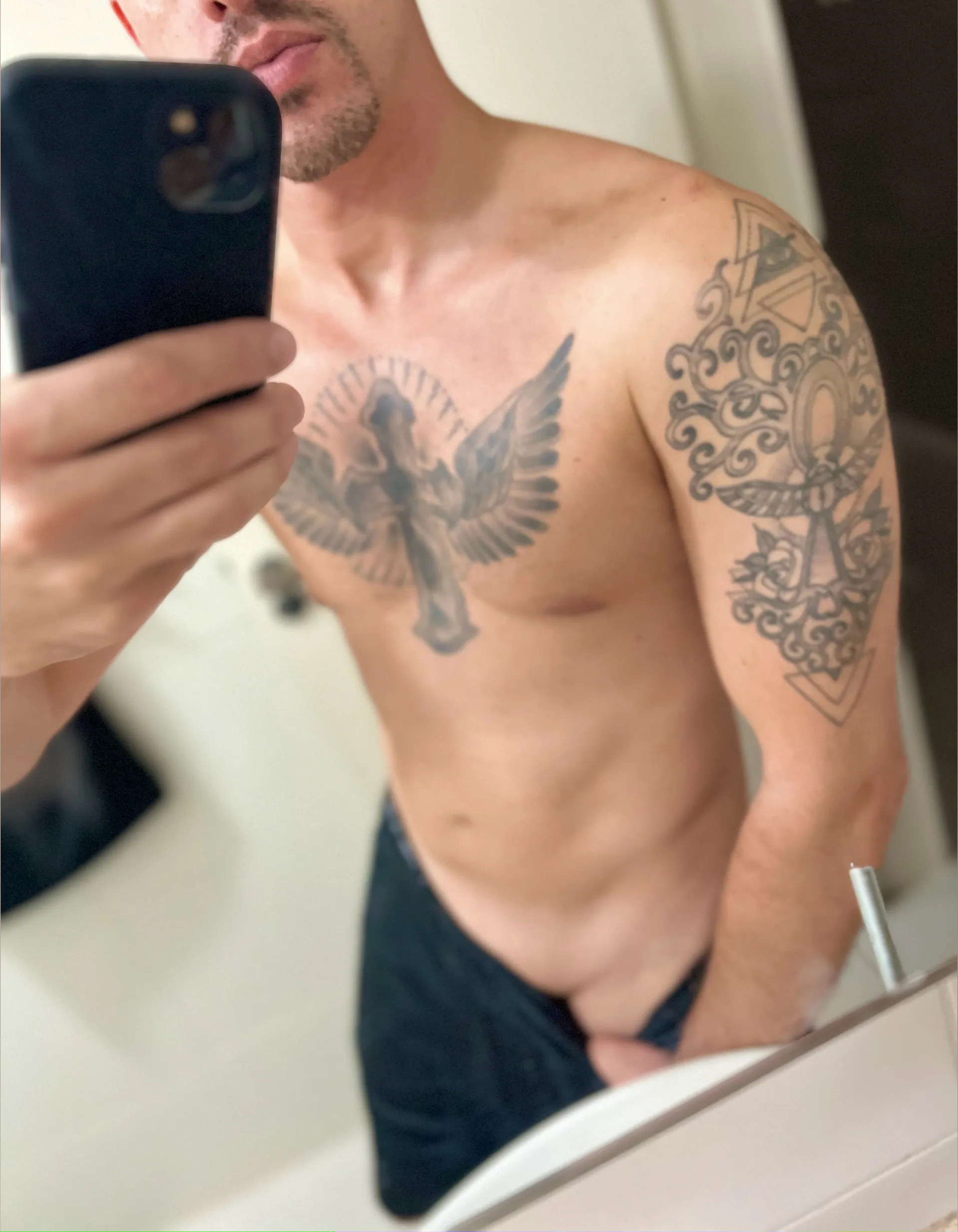 White Bald OnlyFans header