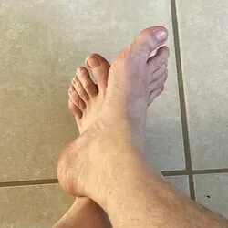 White feet
