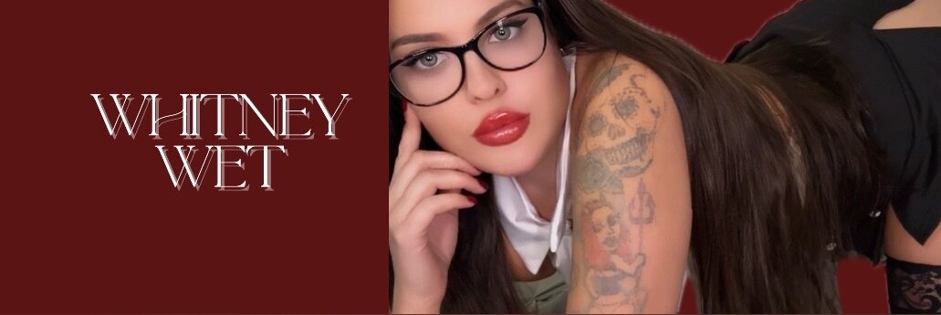 Whitney Wet OnlyFans header