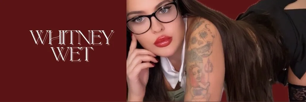 Whitney Wet OnlyFans header