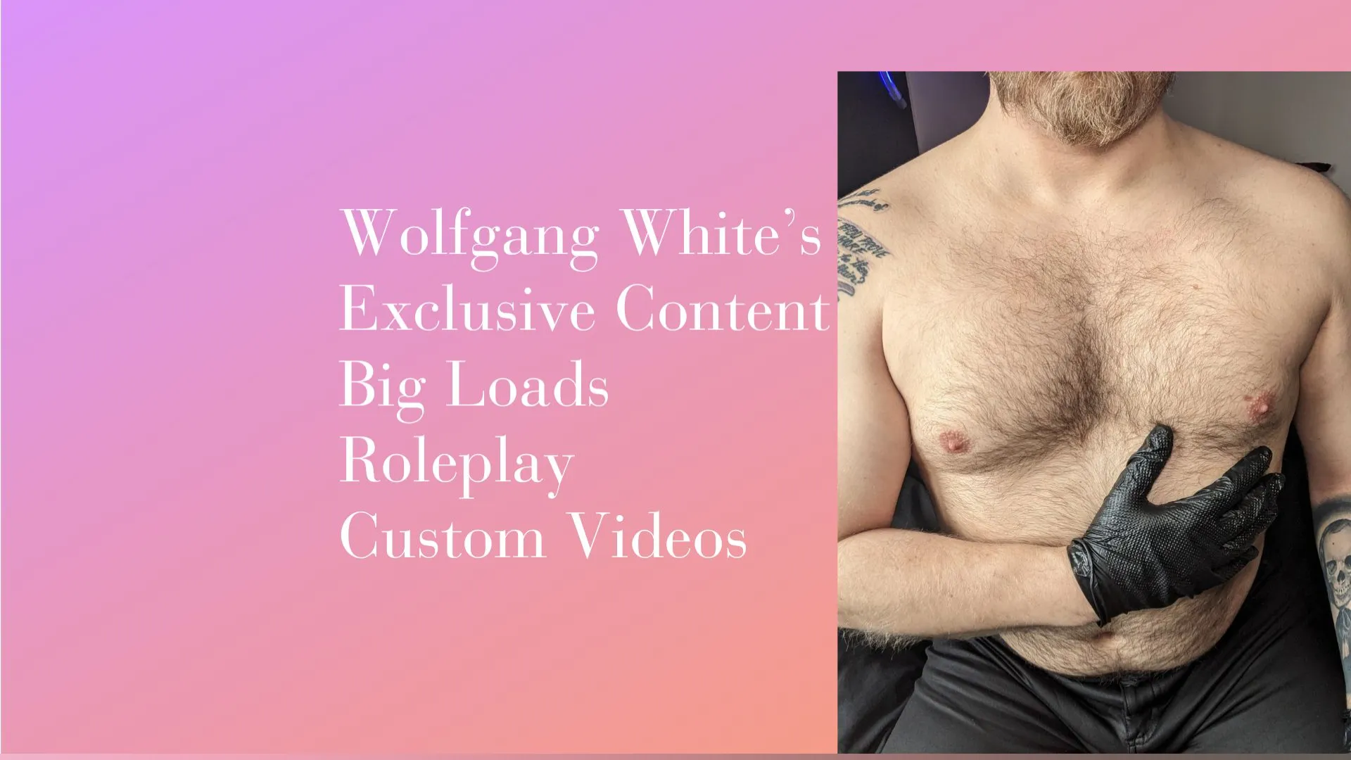 Roleplay Daddy Wolfgang White OnlyFans header
