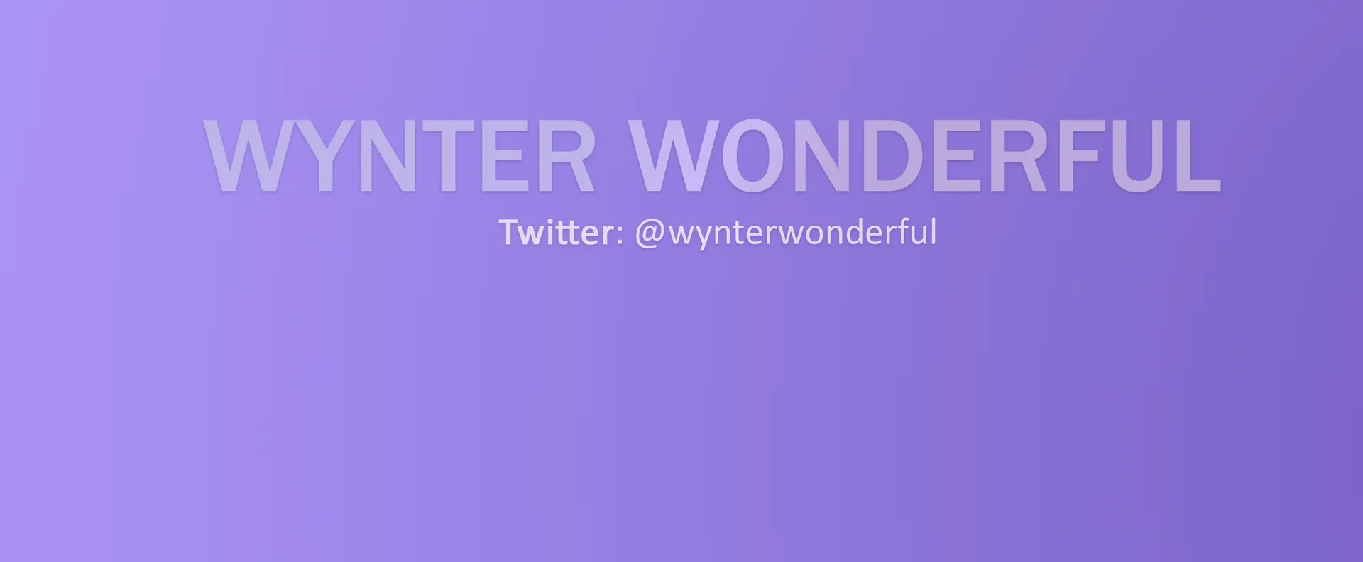 Wynter Wonderful OnlyFans header