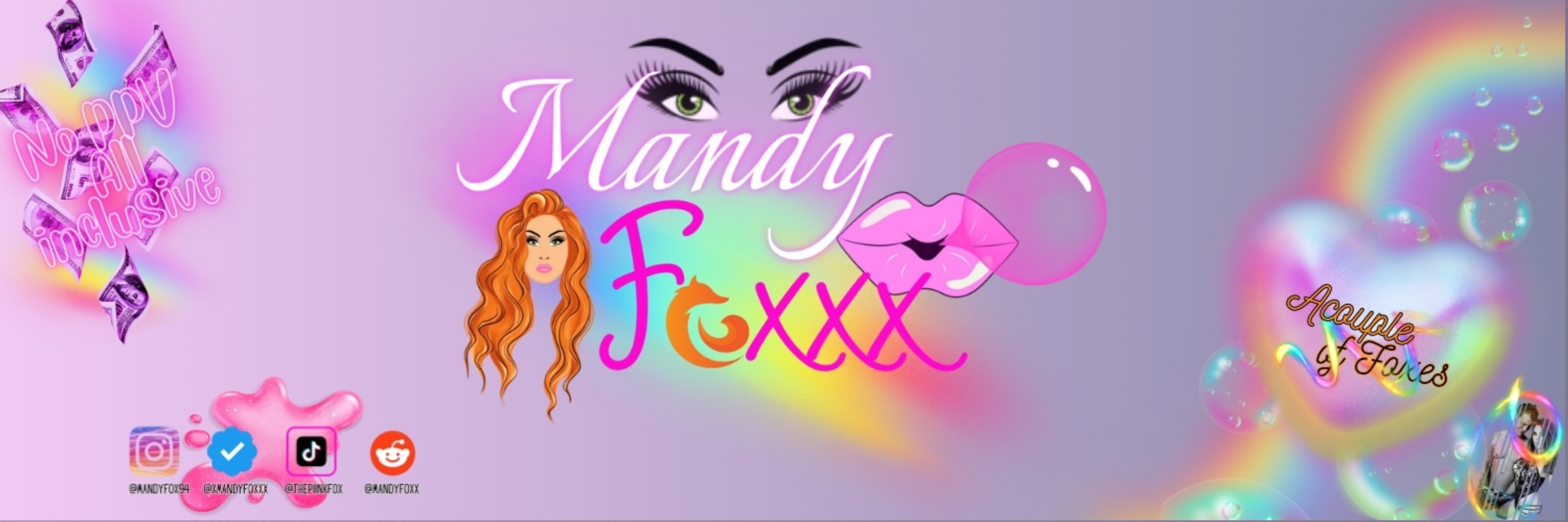 MandyFoxxx OnlyFans header