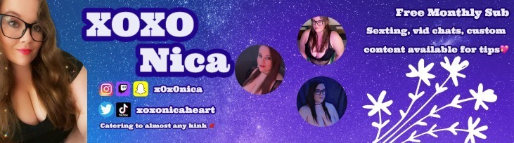 Nica Heart OnlyFans header