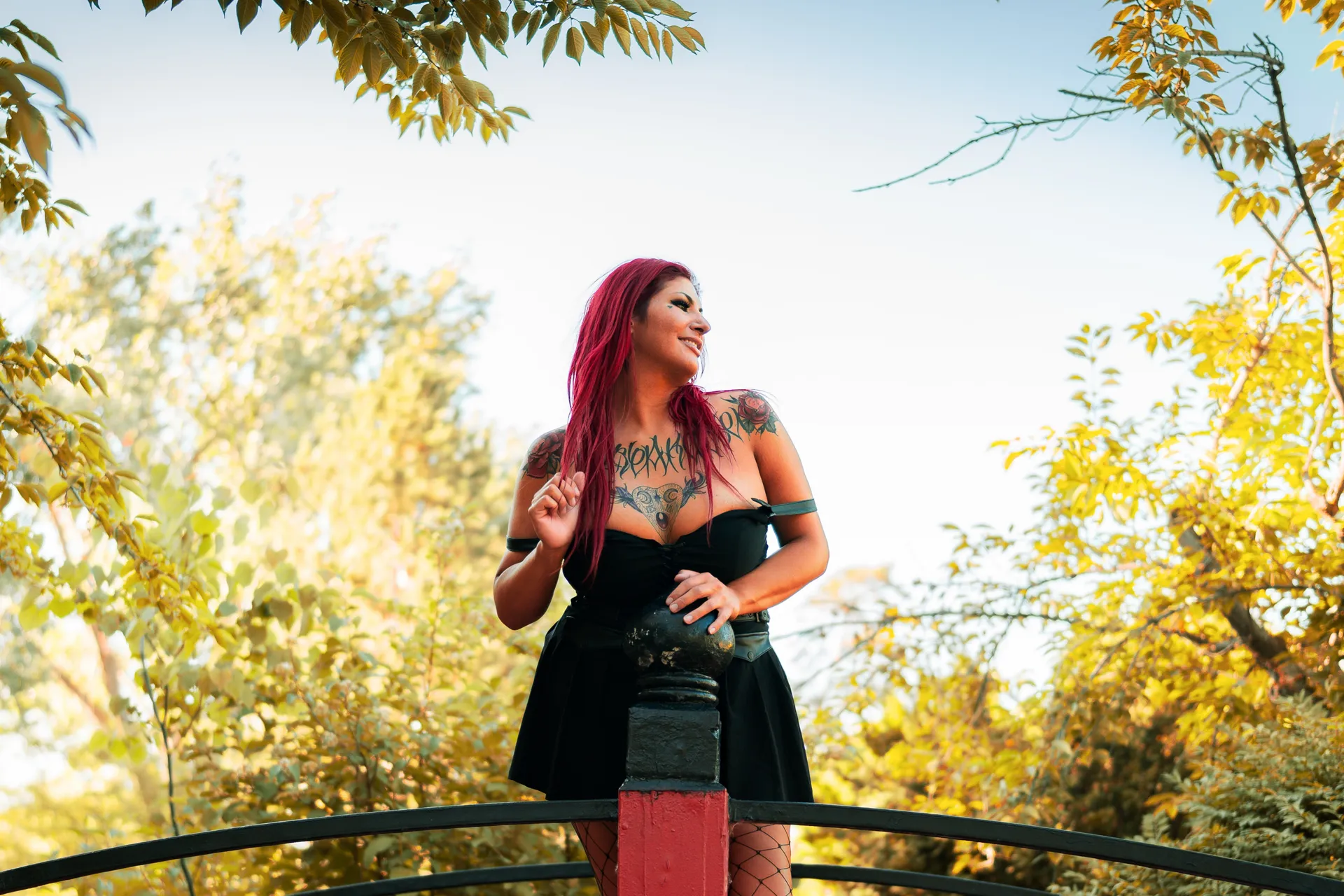 Sabrina🖤❤️ OnlyFans header