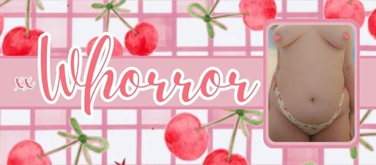 🍒 xxWhorror OnlyFans header