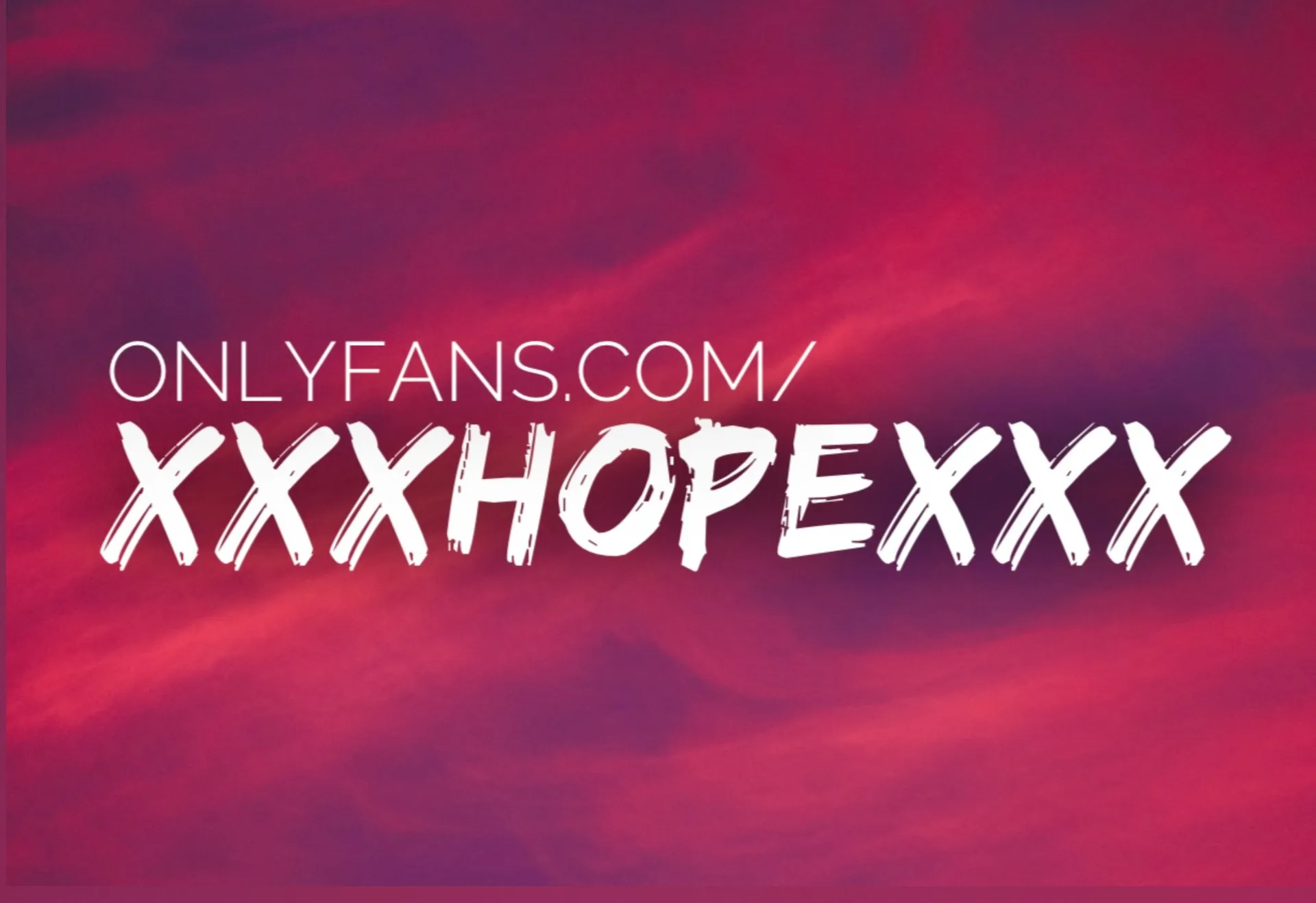 Hope OnlyFans header