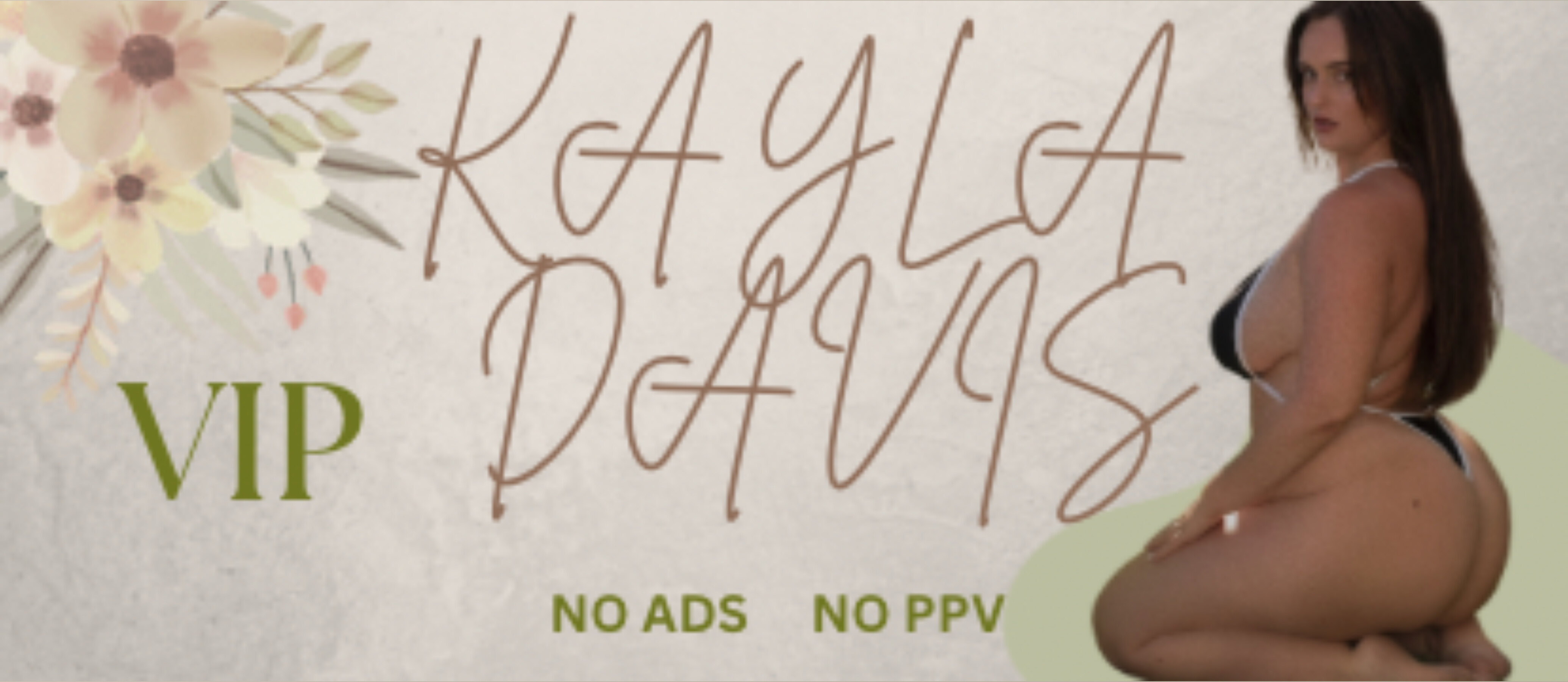 Kayla Davis 🦄 OnlyFans header